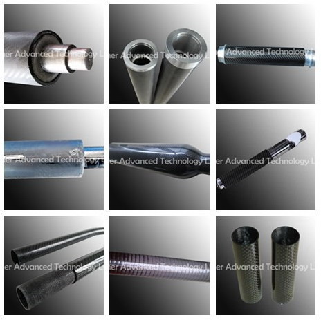 Carbon fiber shaped parts and structural parts