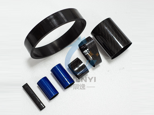 Carbon fiber shaped parts and structural parts