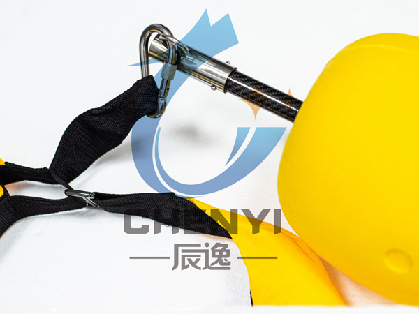 Telescopic rescue pole
