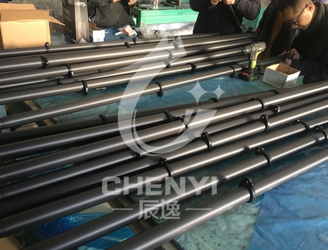 Telescopic cleaning pole