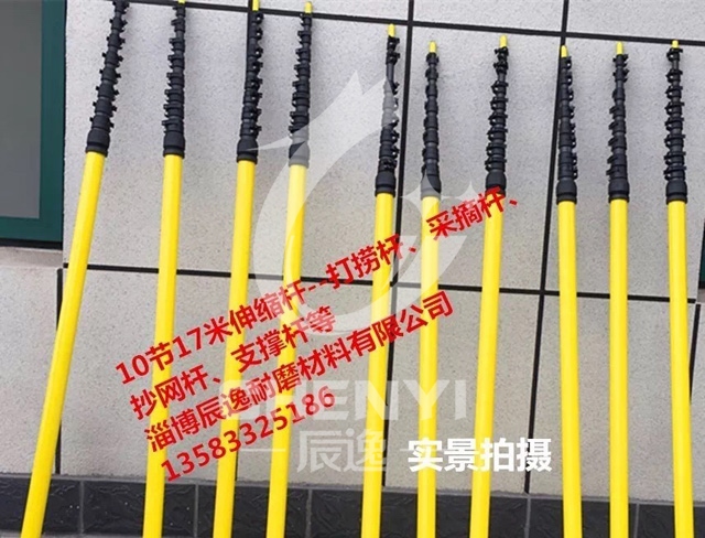 Telescopic pick pole