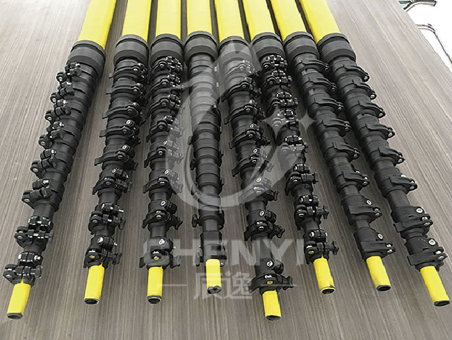 Telescopic pick pole