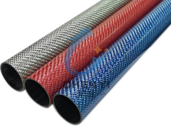 High performance carbon fiber tubes